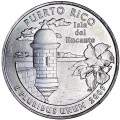 25 центов 2009 США Пуэрто Рико (Puerto Rico) двор P