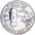 25 центов 2009 США Пуэрто Рико (Puerto Rico) двор D