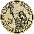 1 Dollar 2012 USA, 22 Präsident Stephen Grover Cleveland D