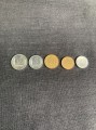 Set of coins Pridnestrovie, different years, 5 coins