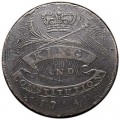 1/2 penny 1794 United Kingdom, token. Earl Howe