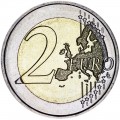 2 евро 2012 Франция, 100 лет со дня рождения аббата Пьера