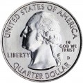 25 cents Quarter Dollar 2012 USA "Denali" 15th National Park mint mark D