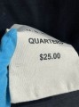 Original Beutel Münzbeutel U.S. Quarters für 25 Cent insgesamt 25 $