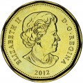 1 доллар 2012 Канада, 100 лет Кубку Грея