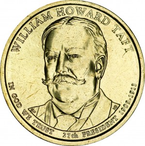 1 dollar 2013 USA, 27th President William Taft mint D