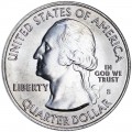 25 cents Quarter Dollar 2013 USA Great Basin 18th National Park, mint mark S