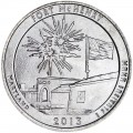 25 центов 2013 США Форт МакГенри (Fort McHenry), 19-й парк, двор P