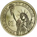 1 dollar 2014 USA, 30 President Calvin Coolidge mint D