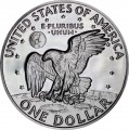 1 dollar 1973 USA Eisenhower, mint S, proof