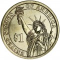 1 доллар 2014 США, 31 президент Герберт Гувер, двор D
