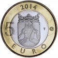 5 евро 2014 Финляндия Карелия, Кукушка