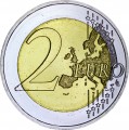 2 евро 2015 Германия, 25 лет объединения Германии, двор F