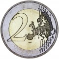2 евро 2015 Германия, Гессен, двор J