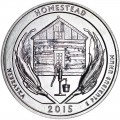 25 центов 2015 США Гомстед (Homestead), 26-й парк, двор S