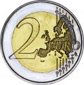 2 евро 2008 Люксембург, Замок Берг
