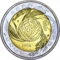 2 евро 2004 Италия, 50 лет Всемирной продовольственной программы