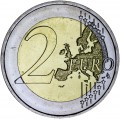 2 euro 2015 Austria, 30 years of the EU flag