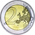 2 Euro 2015 Deutschland, 30 Jahre der EU-Flagge, minze A