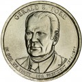 1 dollar 2016 USA, 38 President Gerald R. Ford mint D