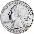 25 cents Quarter Dollar 2016 USA Fort Moultrie 35th National Park, mint mark P