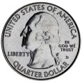 25 cents Quarter Dollar 2016 USA Theodore Roosevelt 34th National Park, mint mark D