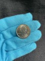 25 cents Quarter Dollar 2000 USA New Hampshire (colorized)