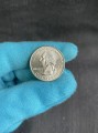 25 cents Quarter Dollar 2009 USA Virgin Islands (colorized)