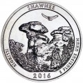 25 центов 2016 США Шони (Shawnee National Forest), 31-й парк, двор S