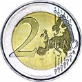 2 евро 2016 Испания, Акведук в Сеговии