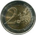 2 евро 2016 Испания, Акведук в Сеговии (цветная)