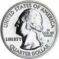 25 cent Quarter Dollar 2016 USA Fort Moultrie 35. Park S