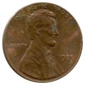 1 цент 1985 P США, из обращения