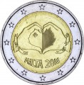 2 евро 2016 Мальта, Любовь