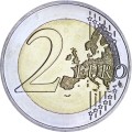 2 евро 2017 Германия, Рейнланд-Пфальц, Порта Нигра, двор G