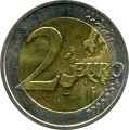 2 евро 2017 Германия, Рейнланд-Пфальц, Порта Нигра (цветная)