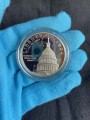 1 доллар 1994 США 200 лет Капитолию,  proof, серебро