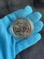 1 dollar 1999 Yellowstone  UNC, silver