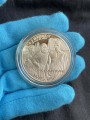 1 доллар 2007 США 400 лет Джэймстауну,  proof, серебро