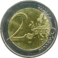 2 euro 2017 Portugal, 150 Years of the Public Security Police (colorized)
