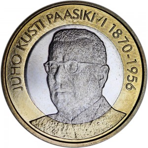 5 евро 2017 Финляндия, Юхо Кусти Паасикиви