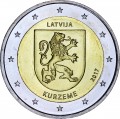 2 Euro 2017 Lettland, Kurland