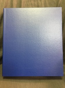 Альбом Стандарт без листов, размер GRANDE, СОМС (синий)