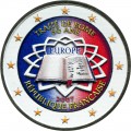 2 евро 2007 50 лет Римскому договору, Франция (цветная)