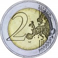 2 евро 2018 Эстония, 100 лет Эстонской Республике