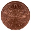 5 центов 2002-2023 Австрия, регулярный чекан, из обращения