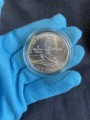 1 доллар 1995 США XXVI Олимпиада Велоспорт,  UNC, серебро