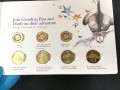 Münzsatz 2 Dollar, 1 Dollar und 1 Cent 2017 Australien, Possum Magic, 8 Münzen