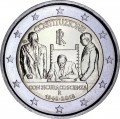 2 euro 2018 Italy, 70 years of the Constitution