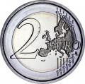 2 евро 2018 Италия, 70 лет Конституции